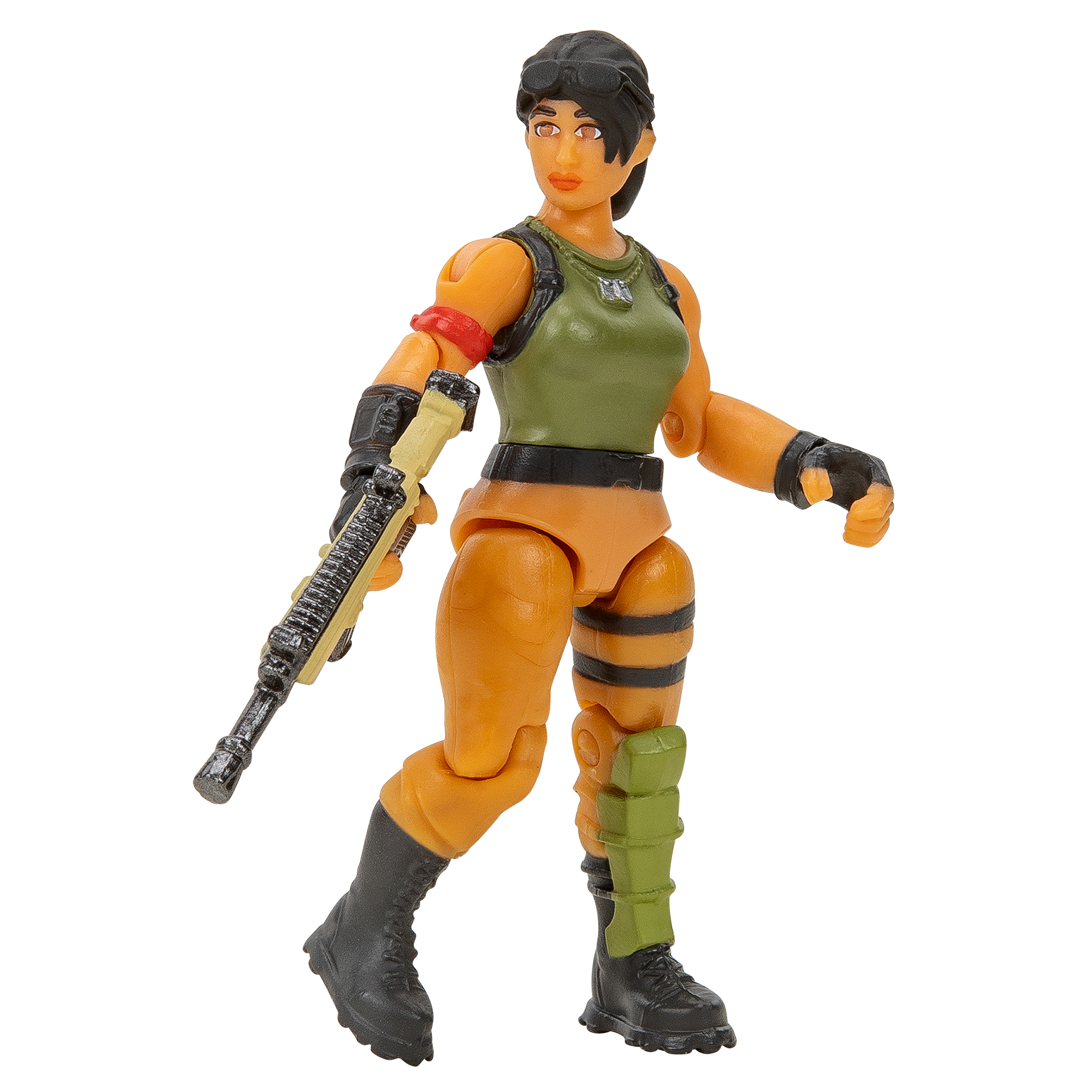 Fortnite Recruit (Ramirez) - Micro Legendary Series - 2.5 inch Figure with Legendary Assault Rifle