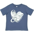 thumbnail image 3 of Inktastic Lung Cancer Awareness White Ribbon Around Heart Boys or Girls Baby T-Shirt, 3 of 5