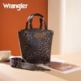 thumbnail image 7 of Wrangler Purse for Women Animal Print Crossbody Bags Top-Handle Shoulder Handbag for Everyday Casual Use, Coffee, 7 of 7