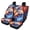 Bald Eagle and US Flag, variant on Pzuqiu Car Seat Covers Easy to Install Polyester, Compatible with Automotive Seats Front Seats, for Van Cars, Highland Cattle Cherry Blossom