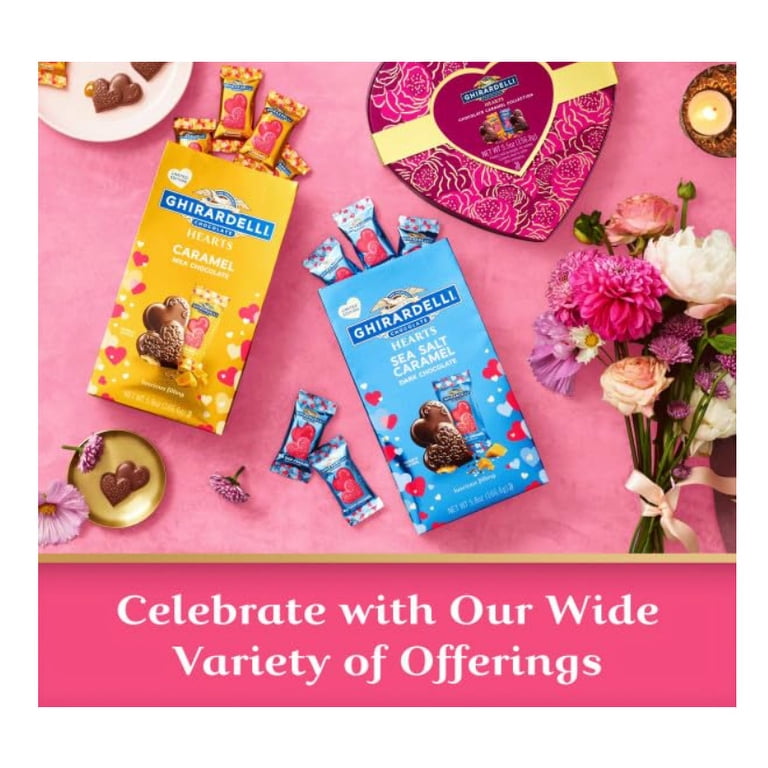 Ghirardelli Chocolate Assortment Hearts, 15.2 Ounce - Walmart.com