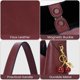 thumbnail image 4 of Bolso Hobo HICARRY de gamuza sintética de piel vegana para mujer, 4 of 6