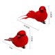 thumbnail image 2 of unbranded 10Ud Colgantes De Pájaro Con Plumas Para Espacios Navideños, 2 of 8
