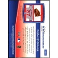 thumbnail image 2 of Vladimir Guerrero Grey Jsy 2002 Playoff Piece of the Game Materials Bronze #89, 2 of 2