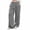 Gray, variant on Riecok Straight Leg Sweatpants for Women Plus Size Elastic Waist Pants with Ruffle Drawstring Sweat Pant Fall Trouser with Pockets Brown XL