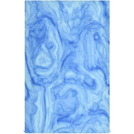 

Bestwell 1 Pack Blue Abstract Marble Kitchen Towels Soft Absorbent Dish Towels Reusable Tea Towels Set 28 x 18