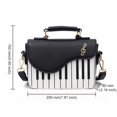 thumbnail image 2 of Gorgeous Piano Note Shoulder Bag - Perfect Gift for the Music Lover in Your Life!, 2 of 4