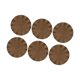 thumbnail image 4 of Manteles Individuales Macarena 6 Piezas Marron Oscuro, 4 of 8