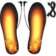 thumbnail image 1 of Heated Insole, Thermal Insole, Usb Heated Insoles, For Skiing/camping/hiking/hunting, 1 of 5