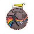 thumbnail image 1 of Medallas de juego de fútbol Medalla conmemorativa del premio al ganador del deporte de fútbol (cobre), 1 of 6