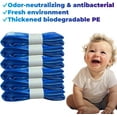thumbnail image 5 of 6-pack Diaper Pail Refill Bags, Extended 200in Diaper Refill, Odor Control Compatible with Genie Munchkin Angelcare Diaper Pail,Diaper Disposal System Replacement Bags, 5 of 7