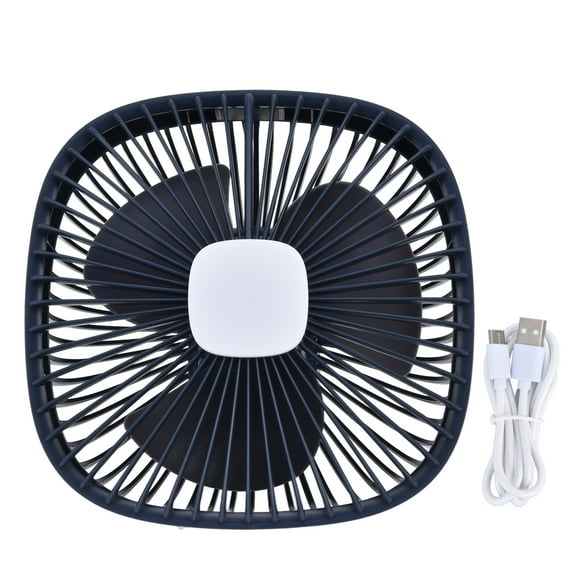 Ventilador de Tienda de Campaña Sincero Portátil Carga USB 4 Velocidades de Viento 3 Niveles de Brillo Azul