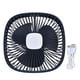 thumbnail image 1 of Ventilador de Tienda de Campaña Sincero Portátil Carga USB 4 Velocidades de Viento 3 Niveles de Brillo Azul, 1 of 10