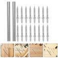 thumbnail image 1 of HONMEET 1Set Invisible Security Screws Silver Double Head Wood Fasteners for Stable Wall Decor, 1 of 8