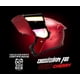 thumbnail image 5 of Casco Abatible Obsidian Rojo Cherry Solido Acabado Matte l, 5 of 7