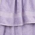 thumbnail image 5 of Cotton Paradise 100% Cotton 6 Piece Towel Set, Soft Absorbent Quick Dry Towels for Bathroom, Lilac, 5 of 7