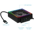 thumbnail image 4 of Ventilador de refrigeración para consola Xbox Series S: pantalla LED RGB, bajo nivel de ruido, incluye 2 puertos USB adicionales, refrigerador externo con 3 niveles de velocidad ajustables, 4 of 8