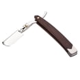 thumbnail image 4 of Retro Wood Handle + 10pcs Blade Head Shaving Razor Folding Shaver Male Face Cleansing Care Tool, 4 of 6