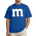 thumbnail image 3 of Bnwani Mens Graphic T Shirts Short Sleeve Casual Tee Crew Neck Shirts Blue 4XL, 3 of 4