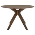 thumbnail image 5 of SAFAVIEH Couture Carolee 46" Round Dining Table, Walnut, 5 of 12
