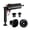 Black, variant on Btidfty Pneumatic Pipe Plungers High Manual Sink Plunger for Bathroom (Grey)
