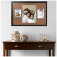 thumbnail image 2 of ArtToFrames Collage Photo Picture Frame with 1 - 11x14 and 2 - 5x7 Openings, Framed in Black with Paloma and Black Mats (CDM-3926-75), 2 of 8