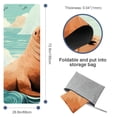 thumbnail image 4 of Sea Lion Yoga Blanket with Storage Bag, 72.8"x26.8" - Yoga, Pilates, and Fitness - Includes Yoga Towel and Mat Towel, 4 of 6