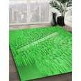 thumbnail image 2 of Ahgly Company Indoor Rectangle Patterned Lime Green Area Rugs, 2' x 4', 2 of 6