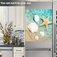 thumbnail image 5 of Coolnut Starfish Shell Beach Dishwasher Magnet Cover Magnetic Door Cover Front Dishwasher Cover Home Kitchen Cabinet Magnetic Panel Sticker for Kitchen, 20"*26" Home Decor, 5 of 5