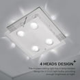 thumbnail image 4 of Modern Ceiling Light 4-Head Pendant Light For Living Room Kitchen Bedroom, 4 of 9