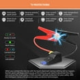 thumbnail image 2 of DSstyles Portable Jump Starter Battery Pack, 12V 1500 Amp Motorcycle Car Emergency Battery Booster Pack, Up to 8L Gas and 6L Diesel Engines, 16000mAh Powerbank Charger, QC 3.0, LED Light, Waterproof, 2 of 7