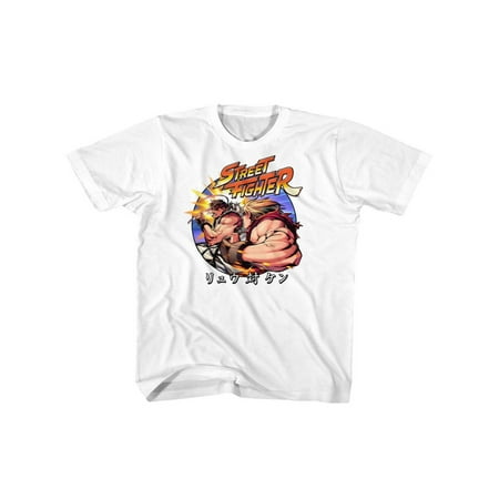 Street Fighter SF Video Game Franchise Ryu vs Ken White Toddler T-Shirt