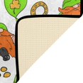 thumbnail image 3 of SKYSONIC St. Patrick's Day Irish Gnomes Door mat Non Slip Floor Door Rug Soft Floor Mat for Kitchen Garden Bedroom Indoor Outdoor Entrance Home Holiday Decoration 23.6" x15.7", 3 of 7
