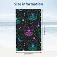 thumbnail image 4 of Cartoon Skeleton of A Bat Large Beach Towel - Plush Thick Cotton Pool Towel, Adult Beach Towels, 4 of 16