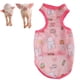 thumbnail image 4 of Camiseta Sin Mangas Para Perros, Ropa Transpirable Para Perros, Camisas Para Mascotas, Chaleco Para Mascotas Para Fiesta De Halloween Para Fiesta De Navidad ANGGREK Rosa (borde rosa) S, 4 of 8