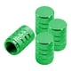 thumbnail image 4 of 4 tapas de válvula de neumático con junta tórica, herméticas y a prueba de polvo. Verde, 4 of 9