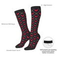 thumbnail image 4 of Naloa Red Rooster Thigh High Socks Extra Long Stretchy Sock Women Over Knee High Opaque Stocking Daily Wear, 4 of 6