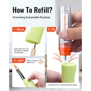M-K Windproof Refillable Candle and BBQ Lighter Multipack (5PC)