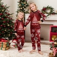 thumbnail image 6 of Christmas Pajamas Family Set - 2 piece Red Merry Christmas Tree Print Long Sleeve Top Pants Set , Christmas Pajamas Matching Sets for Family Xmas Eve for 8 Years Pjs, 6 of 7