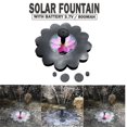 thumbnail image 2 of Outdoor Solar Powered Bird Bath Water Fountain- Pump For Pool  Garden  Aquarium, 2 of 2