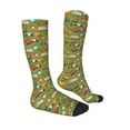 thumbnail image 3 of Fotbe Transportation Prints print Women's Men's Novelty Crew Socks Cotton Socks Knee High Socks for Walking,Running,Nurses,Pregnancy, 3 of 8