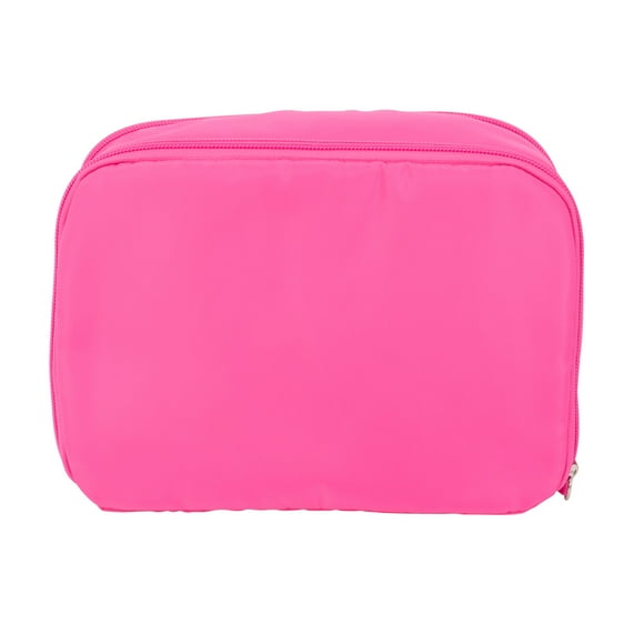 Eqb Cosmetic Bag, Double Zip Upright Case