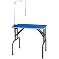 thumbnail image 2 of Master Equipment Table de Toilettage Pliable pour Animaux de Compagnie avec Bras de Laisse Réglable, Bleu, 2 of 3