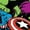KELLY GREEN, variant on The Avengers - Paper Rip - Toddler And Youth Short Sleeve Graphic T-Shirt