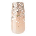 thumbnail image 6 of KISS Premium Classy Press-On Nails, Glittery French Tips, X-Long, Coffin Shape, 33 Ct, 6 of 8
