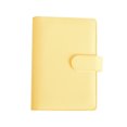 thumbnail image 1 of Notepad Cover Notebook File Ring Binder PU A6 Durable Leather Vintage Refillable Budget Envelope System Organizer, 1 of 5