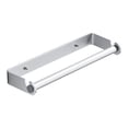 thumbnail image 2 of Kearding Tenedor conveniente de la toalla del soporte de la pared del metal hecho con el amplio de aluminio multifuncional Decoración del hogar plata, 2 of 6