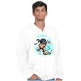 thumbnail image 5 of Street Fighter Ryu Hadoken 90s Gamer Zip Up Hoodie Men's Women's Brisco Brands M, 5 of 6