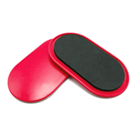 Duretiony 1 Pair Sports Sliders Core Slide Gliding Discs Exercise Anti-slip for Training Fitness
