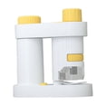 thumbnail image 1 of Microscopio de mano portátil Strade Fareast Limited 80-160x con luz LED para niños amarillo, 1 of 8